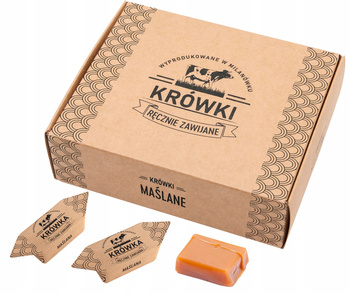 Buttery fudge candies in 350g box