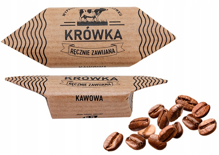 Krówki ciągutki kawowe w torebce 350g